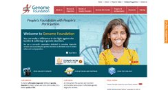 Desktop Screenshot of genomefoundation.in